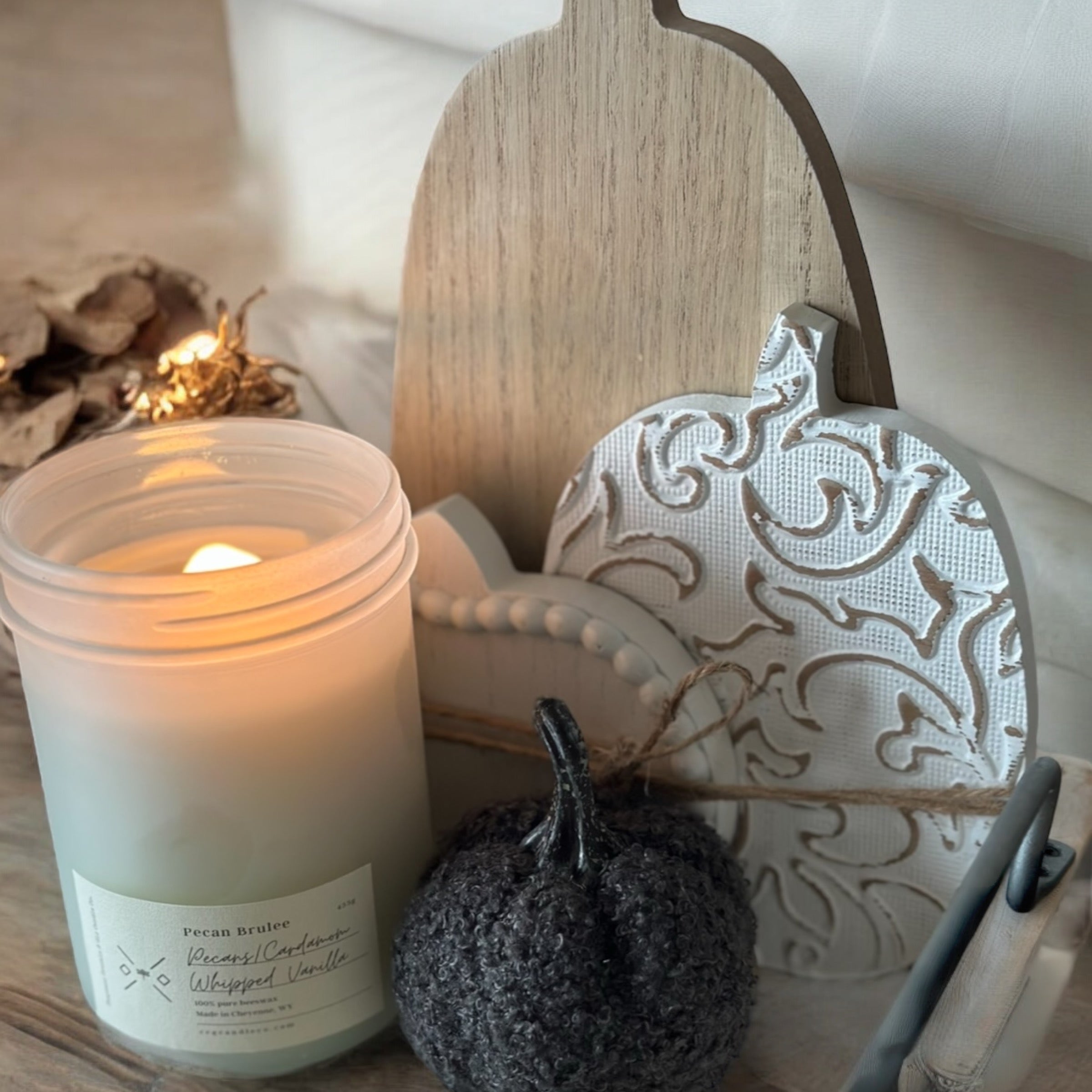 Beeswax Candles Cheyenne Crackle & Glo Candle Co.